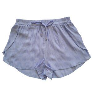 NWT DECREE LAVENDER CHECKED SHORTS SIZE MED